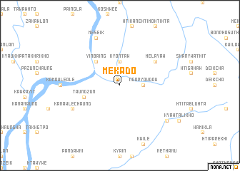 map of Mekado