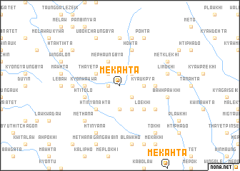 map of Mekahta