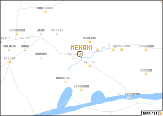 map of Mekaki