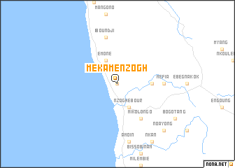 map of Mekamenzogh