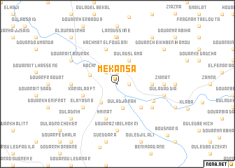 map of Mekansa