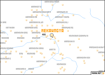 map of Mè-kawngya