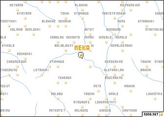 map of Meka