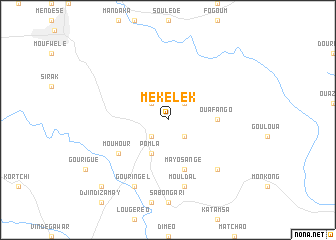 map of Mékélek