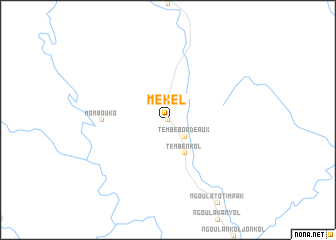 map of Mékel