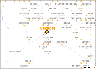 map of Mékerfi