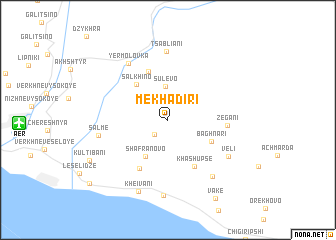 map of Mekhadiri