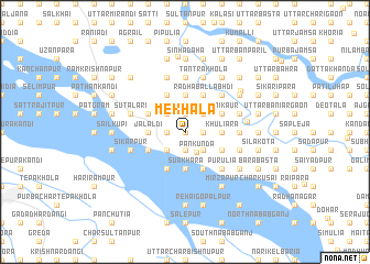 map of Mekhala