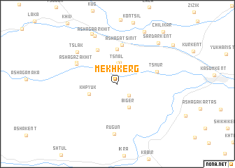 map of Mekhkerg