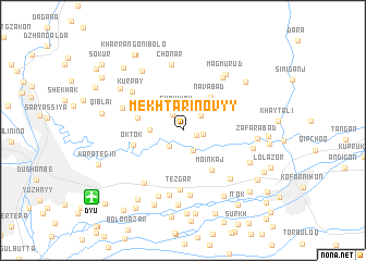 map of Mekhtari Novyy