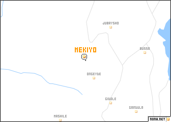 map of Mekīyo