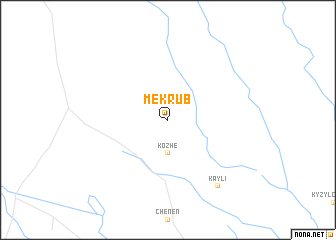 map of Mekrub