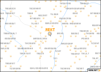 map of Mekt