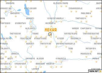 map of Mekwa