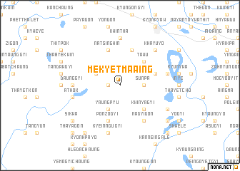 map of Mekyetma-aing