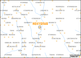 map of Mekyônwa