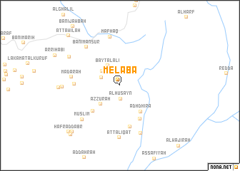 map of Melaba