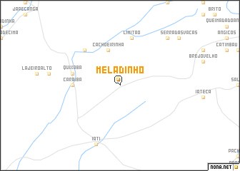 map of Meladinho