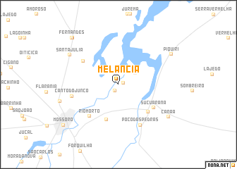 map of Melancia