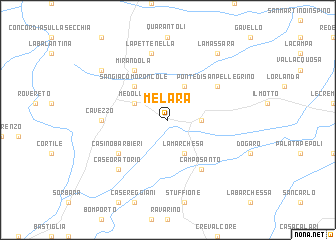 map of Melara