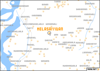 map of Mela Saiyidān