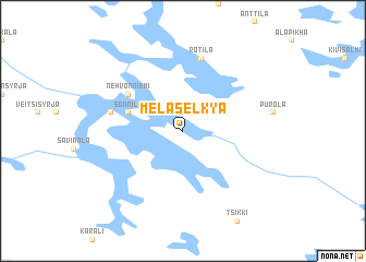 map of Melasel\