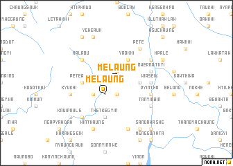 map of Melaung