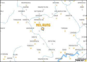 map of Melaung