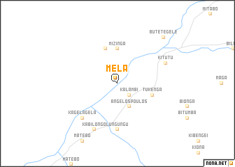 map of Mela