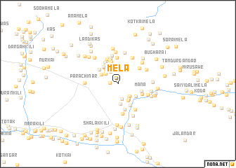 map of Mela