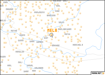 map of Mela