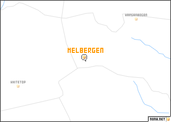 map of Melbergen