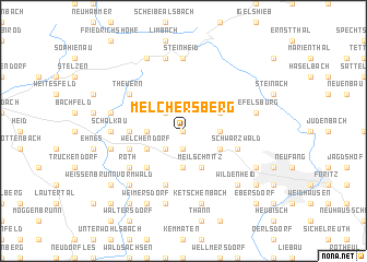 map of Melchersberg