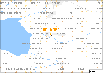 Meldorf (Germany) map - nona.net