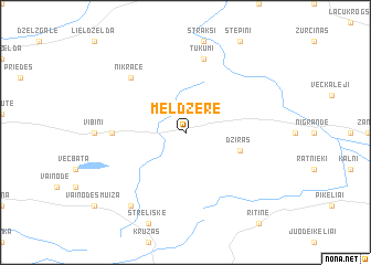 map of Meldzere