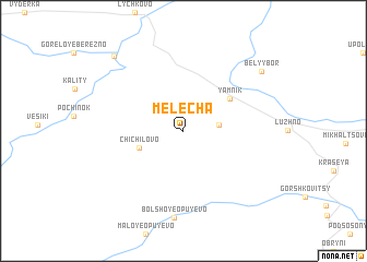 map of Melecha