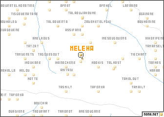 map of Meleha