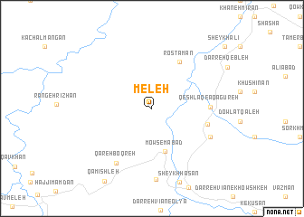 map of Meleh
