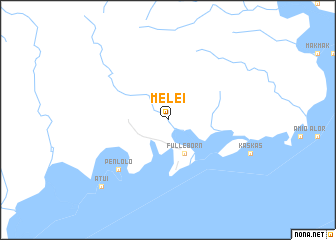 map of Melei