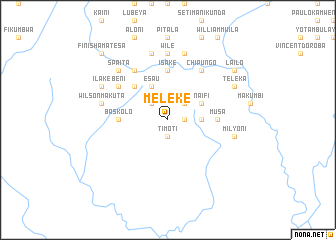 map of Meleke