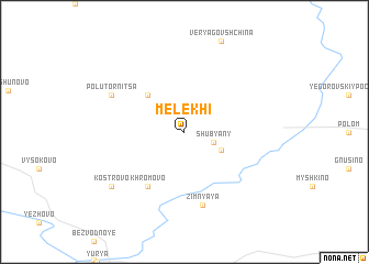 map of Melekhi