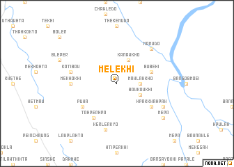 map of Melekhi