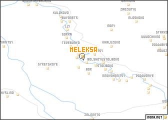 map of Meleksa