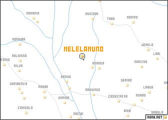 map of Melelamuno