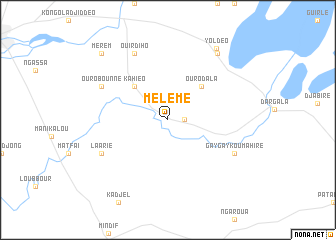 map of Mélémé