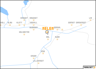 map of Melem