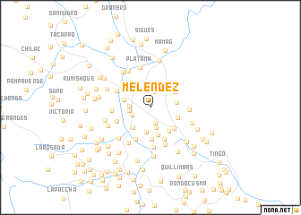 map of Melendez