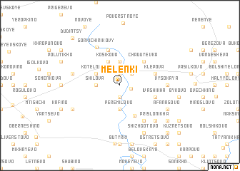 map of Melenki