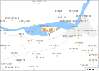 map of Melenki