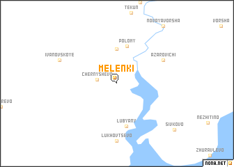 map of Melenki